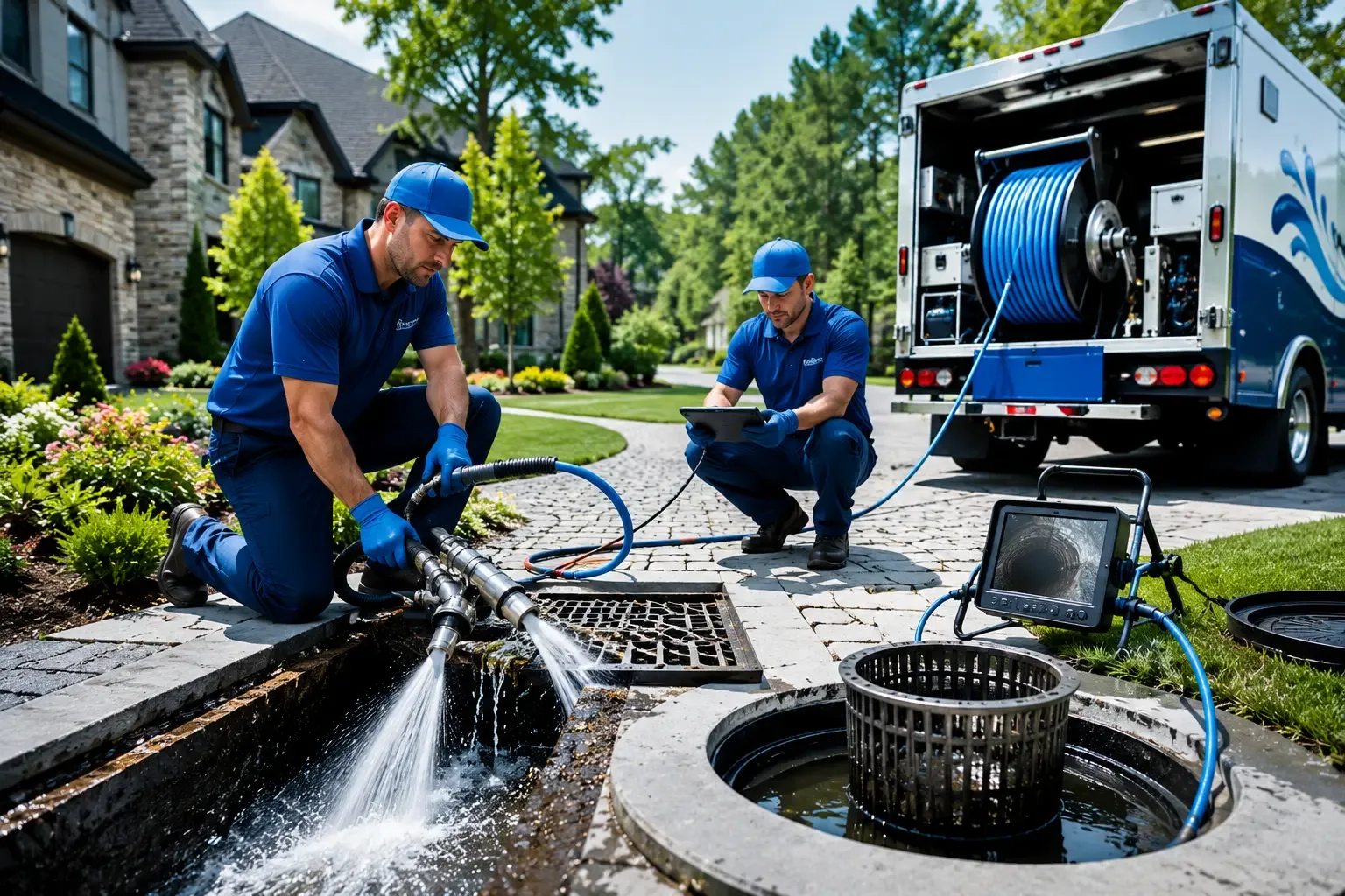 Local outdoor drain cleaning professionals in Campbellsburg, KY